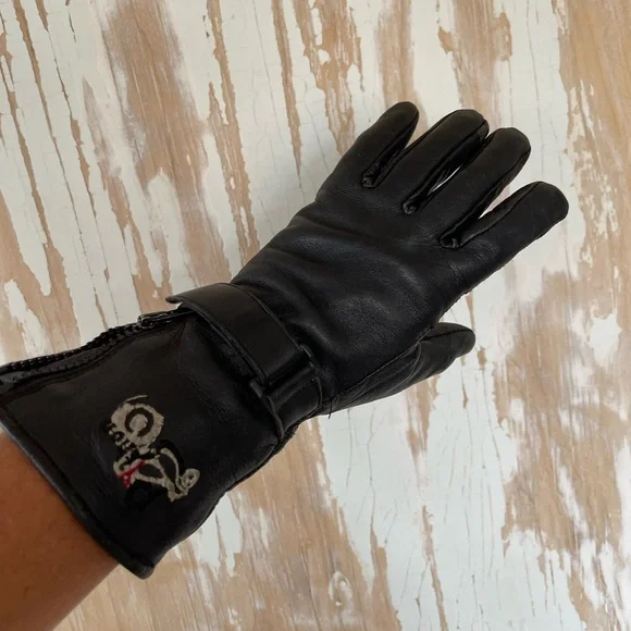 Leather Riding Gloves - Picture 5 of 5